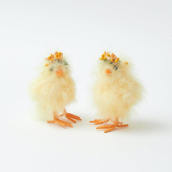 Small Fluffy Chicks (Pair) - Mrs. Alice