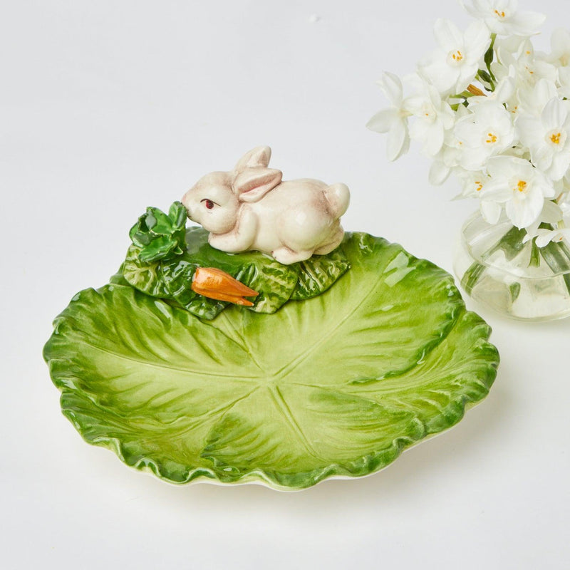 Rabbit Cabbage Plate - Mrs. Alice