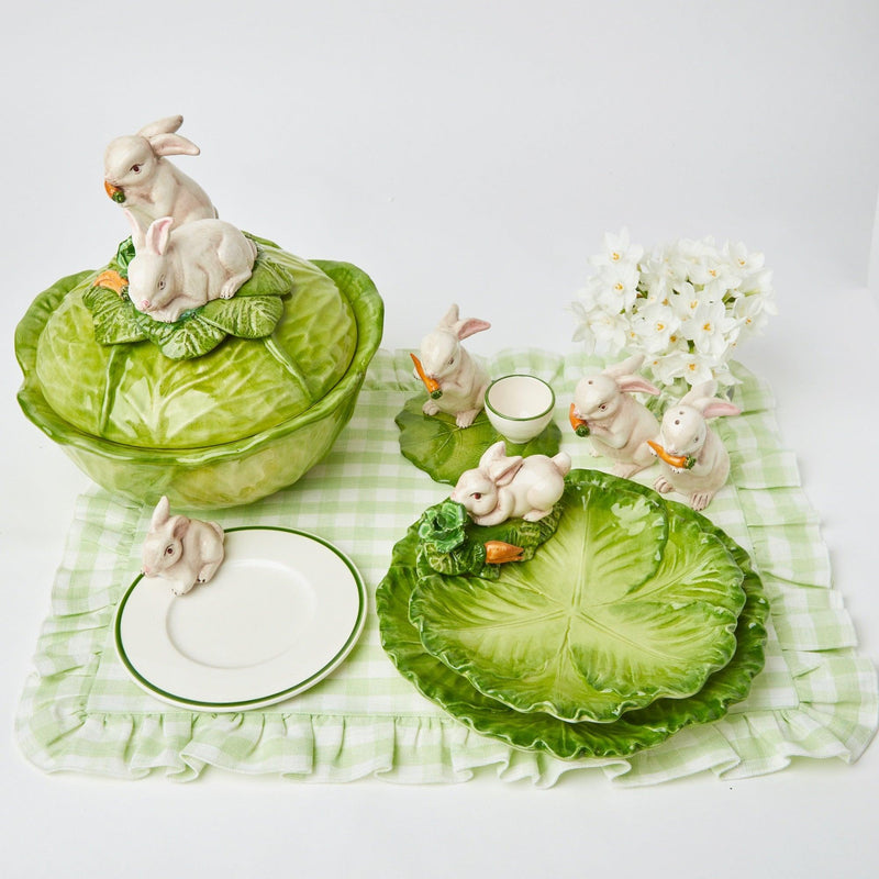 Rabbit Cabbage Plate - Mrs. Alice