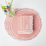 Sienna Pink Placemats (Set of 4) - Mrs. Alice
