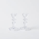 Lace Edge Candle Holders (Pair) - Mrs. Alice